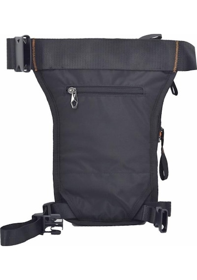 Çanta Yurdu Ççs Waterproof Motosiklet Bel Bacak Çantası Siyah Çok Renkli