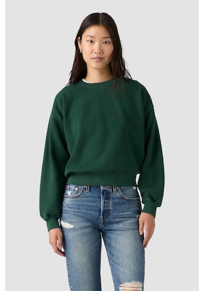 Levi's Kadın Vintage Bol Kesim Sweatshirt H226-pine Grove Şardonlu Yeşil Polar-24607