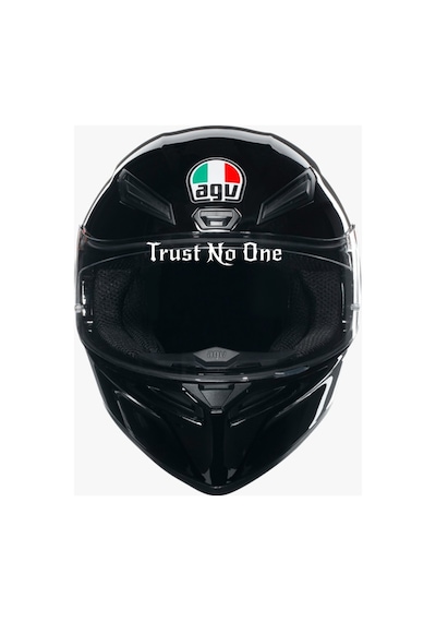 Motor Kask Sticker Trust No One