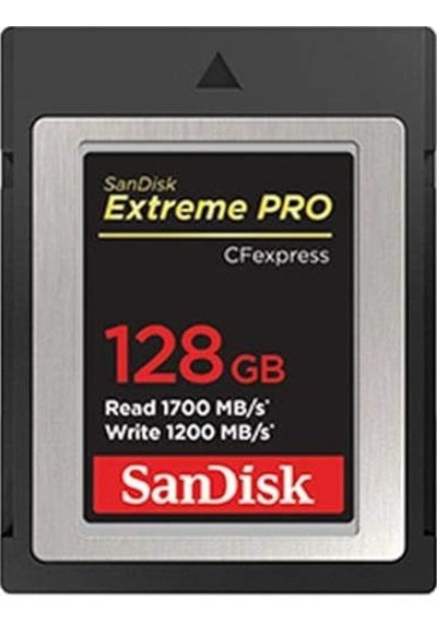 Sandisk 128gb Cfexpress Xod Extreme Pro Kart