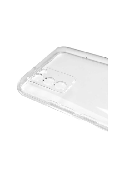 Zore Galaxy Uyumlu A02s Kılıf Msra Kamera Korumalı Süper Silikon Kapak - Renksiz Renksiz