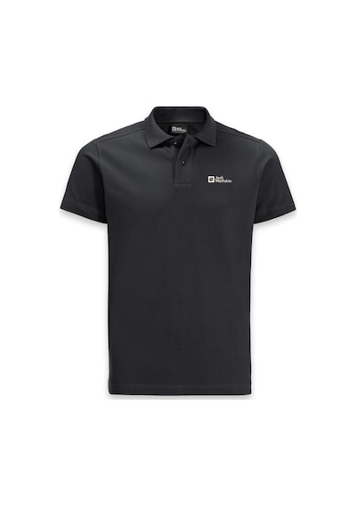 Jack Wolfskin 1809301tr Essential Polo M Siyah Erkek T-shirt