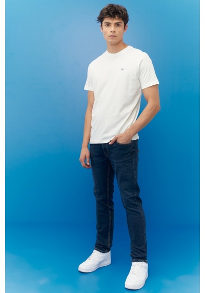Lee Daren Regular Straight Fit Normal Bel Esnek Jean Kot Pantolon Dark Worn