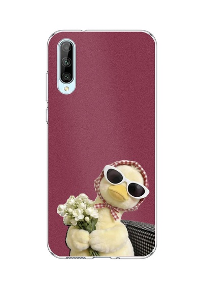 Tecno Pova Curve 2 5g Uyumlu Çiçekli Ördek Baskılı Silikon Kılıf