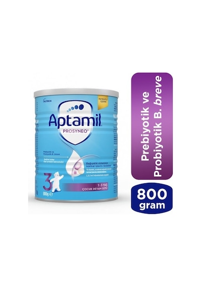 Aptamil 3 Çocuk Devam Sütü Prosyneo 1+ Yaş 800 G APTAMIL.035