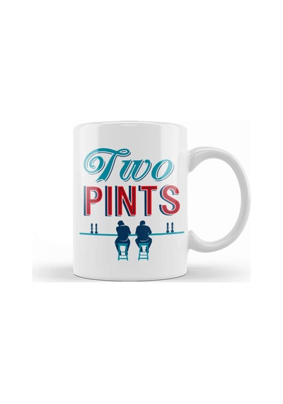 Must Read Book Covers Two Pints Kupa Bardak Porselen Karışık