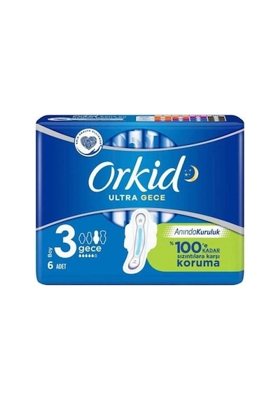 Orkid Ultra Gece No:3 6pcs