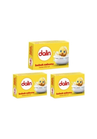 Dalin Hassas Ciltler için Bebek Sabunu 100 G x 3