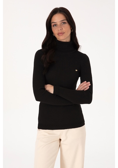 U.s. Polo Assn. Kadın Siyah Kazak /triko 50307877-vr046 Sıyah
