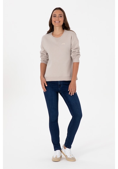 U.S. Polo Assn. Kadın Taş Şardonlu Bisiklet Yaka Basic Sweatshırt 50313586-VR049 U.S. Polo Assn. Kadın Taş Şardonlu Bisiklet Yaka Basic Sweatshırt 50313586-VR049