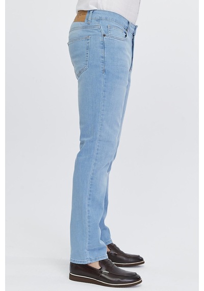 Regular Fit Jean Martin Yüksek Bel Standart Kesim Esnek Kot Pantolon C336 001