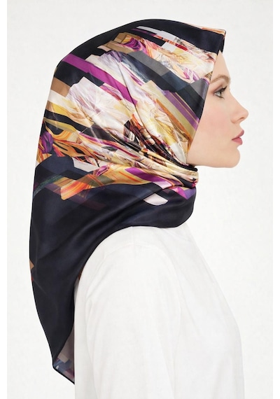 Aker Sport Polyester Twill Eşarp - 7418797-911 Siyah