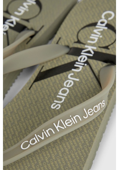 Calvin Klein Beach Sandal Glossy Yeşil