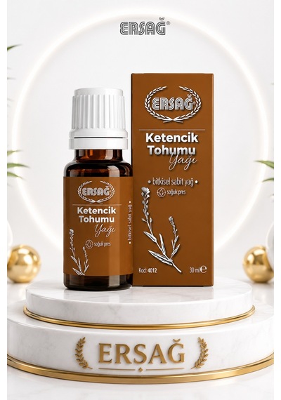 Ersağ Soğuk Pres Ketencik Tohumu Yağı 30 ML