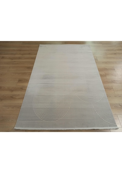 Çam Halı Life Lf003g Krem Gri Salon Halısı Oturma Odası Halısı Gri 2