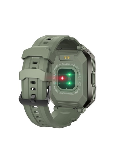 Smartmi Rugged Pro Akıllı Saat Yeşil (Tansiyon Ölçme, Bluetooth A