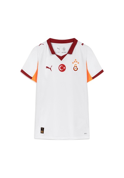 Puma Galatasaray 25/26 Kadın Deplasman Forması 779816 02 Beyaz