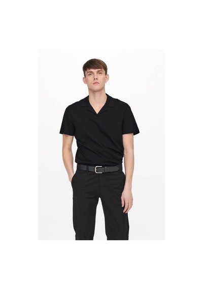Only & Sons Erkek Onsabraham Polo Yaka T-Shirt 22019294 Siyah Only & Sons Erkek Onsabraham Polo Yaka T-Shirt 22019294 Siyah