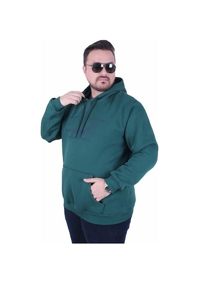 Moc Grande Mocgrande Büyük Beden 3ip Kapüşonlu Sweat Let's Go 25720 Neftı Neftı