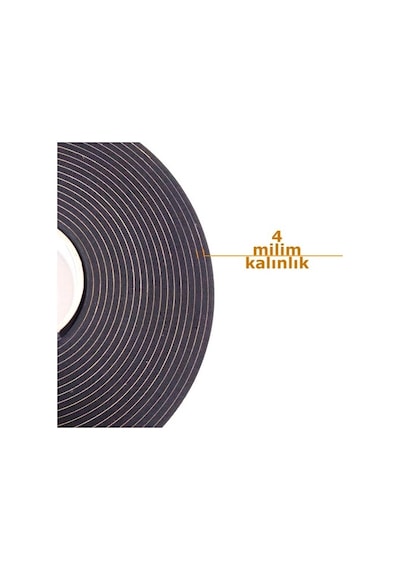 Contacall Kapı Pencere Bandı Kapı Pencere Yalıtım Süngeri Epdm 4x45 Mm