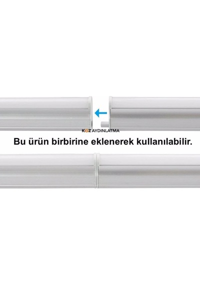 Cata 5W Eklenebilir Anahtarlı Bant Armatür Ct-2466 Beyaz