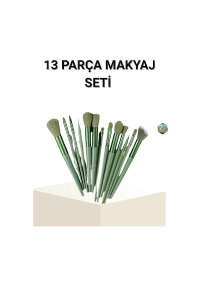 13 Lü Profesyonel Makyaj Fırça Seti - Yumuşak Sen Kıllı, Tüm Cilt Tiplerine Uygun