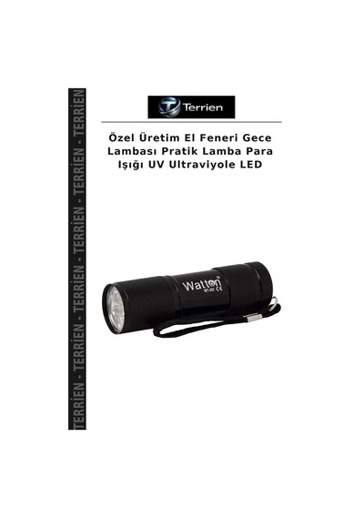 Özel Üretim El Feneri Gece Lambası Pratik Lamba Para Işığı Uv Ultraviyole Led Çok renkli