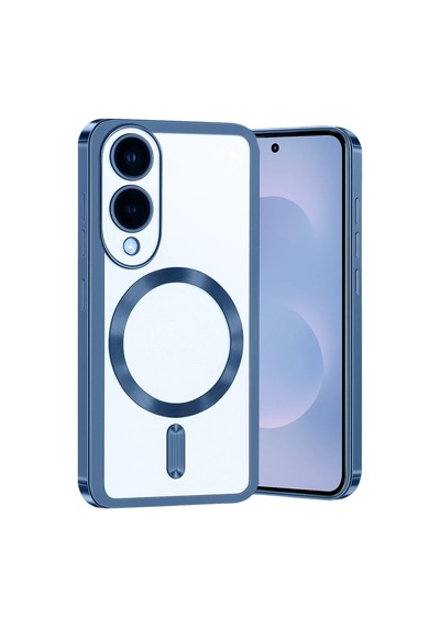 Samsung Galaxy S25 Uyumlu Edge Kross Magneticsafe Kapak - Sierra Blue