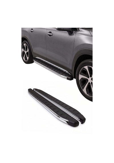 Peugeot 3008 2023-2027 Uyumlu Araca Özel Proside Yan Basamak Krom