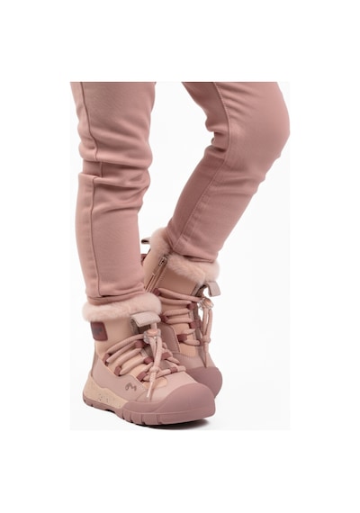 Marco Kids Pembe İçi Kürklü Soğuğa Dirençli Kaymaz Taban Kız Çocuk Bot 22671 F Pembe