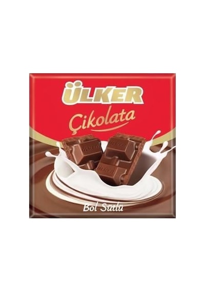 1429-5 Çikolata Sütlü Kare 60gr