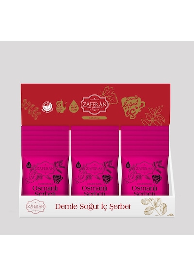 Zaferan Osmanlı Şerbeti Avantaj Kutu 24 x 30 G