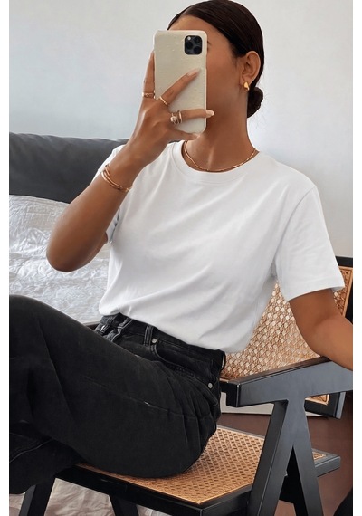 Genıus Store Kadın Tişört Gri Bisiklet Yaka Basic Tişört %100 Pamuk Rahat Kalıp T-shirt Basıc-kadın Beyaz Genıus Store Kadın Tişört Gri Bisiklet Yaka Basic Tişört %100 Pamuk Rahat Kalıp T-shirt Basıc-kadın Beyaz