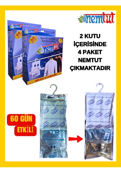 Nem Alıcı Rutubet Emici Koku Giderici Korozyon Önleyici 2 Kutu