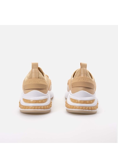 Kemal Tanca Taşlı Kadın Spor & Sneaker Ayakkabı 039 Bej