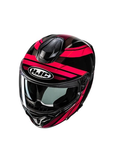 Hjc C71 Faber Mc1 Kapalı Motosiklet Kaskı Siyah Kırmızı Diğer