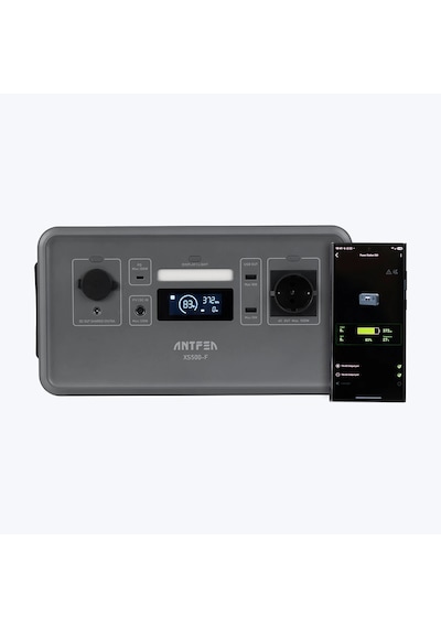 Antfea Xs500f Taşınabilir Güç Sistemi + 100w Taşınabilir Güneş Paneli Ve Multi Dönüşüm Kablosu