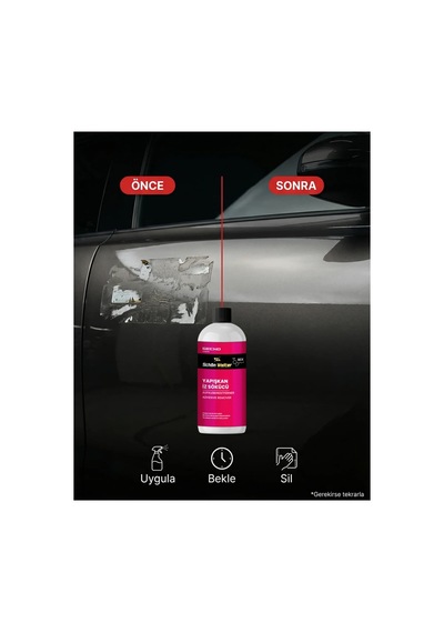 Araç Oto Yapışkan Etiket İz Sökücü Sprey 500ml Gecko