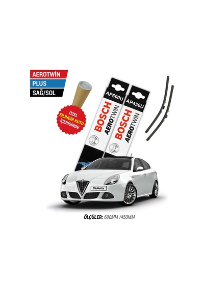 Alfa Romeo Giulietta Silecek 2010-2020 Bosch Aerotwin Plus