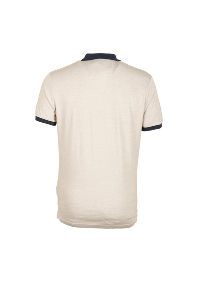 Erkek Taş Slim Fit Polo Yaka %100 Pamuk T-shirt Jeans 1136-taş Taş