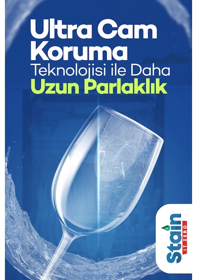 Stain İt Zero Hepsi Bir Arada Bulaşık Makinesi Deterjanı 30 Tablet