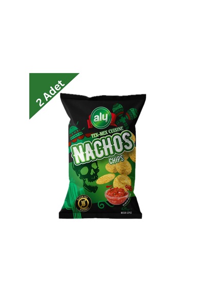 Aly Glütensiz Nachos Mısır Cipsi 425 G - Kalabalık Partiler İçin Büyük Boy Glütensiz Keyif