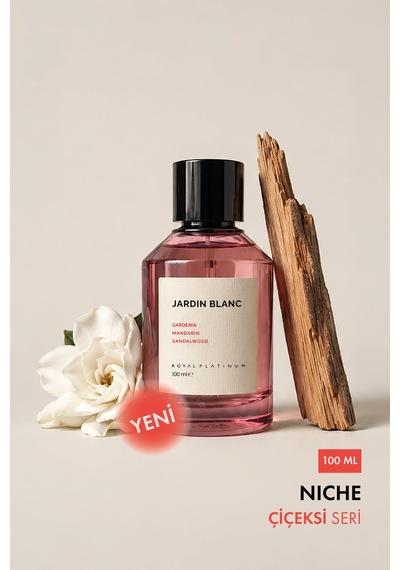 Jardin Blanc Kadın Extraıt De Parfum 100 Ml Gardenya - Mandalina - Sandal Ağacı Çiçeksi Seri Odunsu