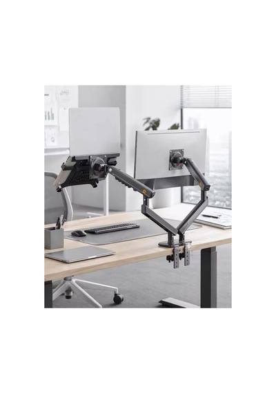 Amortisörlü Monitör Tutucu Ve Laptop Standı, Yeni Tasarım