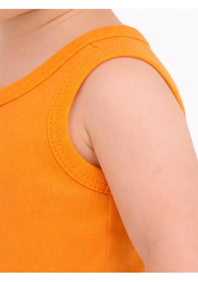 Civil Baby 3'lü Karışık Renk 3-36 Ay Çıtçıtlı Badi - Turuncu