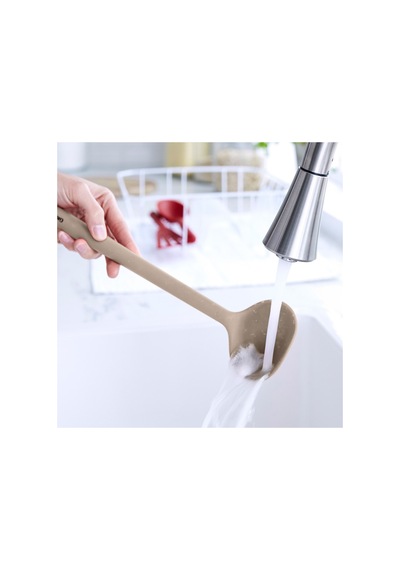 Greenpan Silikon Kepçe Bej Platinum Silicone Bpa İçermez 200 C Isıya Dayanıklı