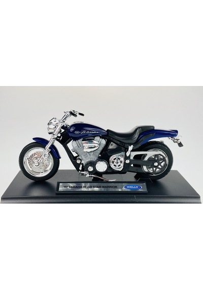 '02 Yamaha Road Star Warrıor 1:18 Ölçekli Model