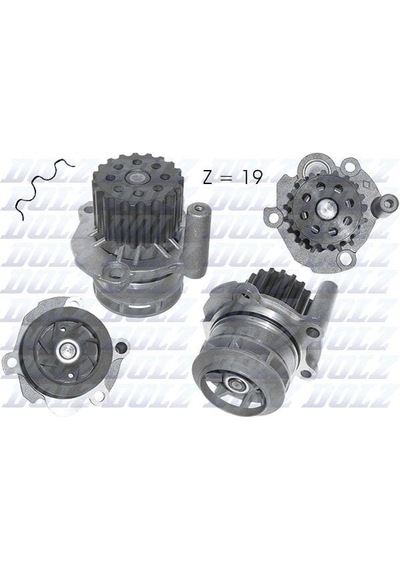 DOLZ A251 Devirdaim Passat-A4-A6-Golf 5-Superb 2.0TDI 06-10 Bkp-Bkd-Bre