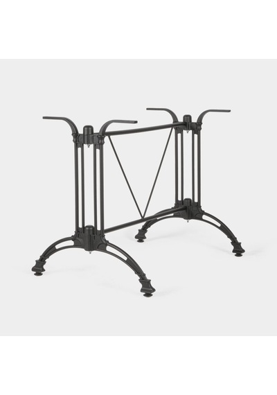 Astor Kral Ma 120 Çiftli Masa Ayak G 96 X D 64 X Y 71 Cm Alüminyum Yüksek Basınçlı Döküm Siyah