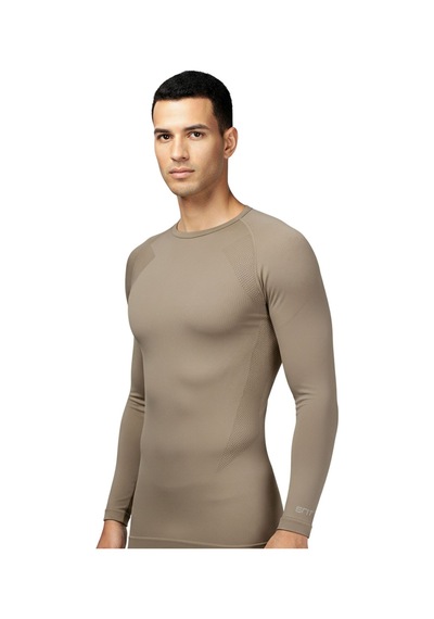 Thermoform Extreme Erkek Seamless Termal Uzun Kollu İçlik Seti Kum Renkli